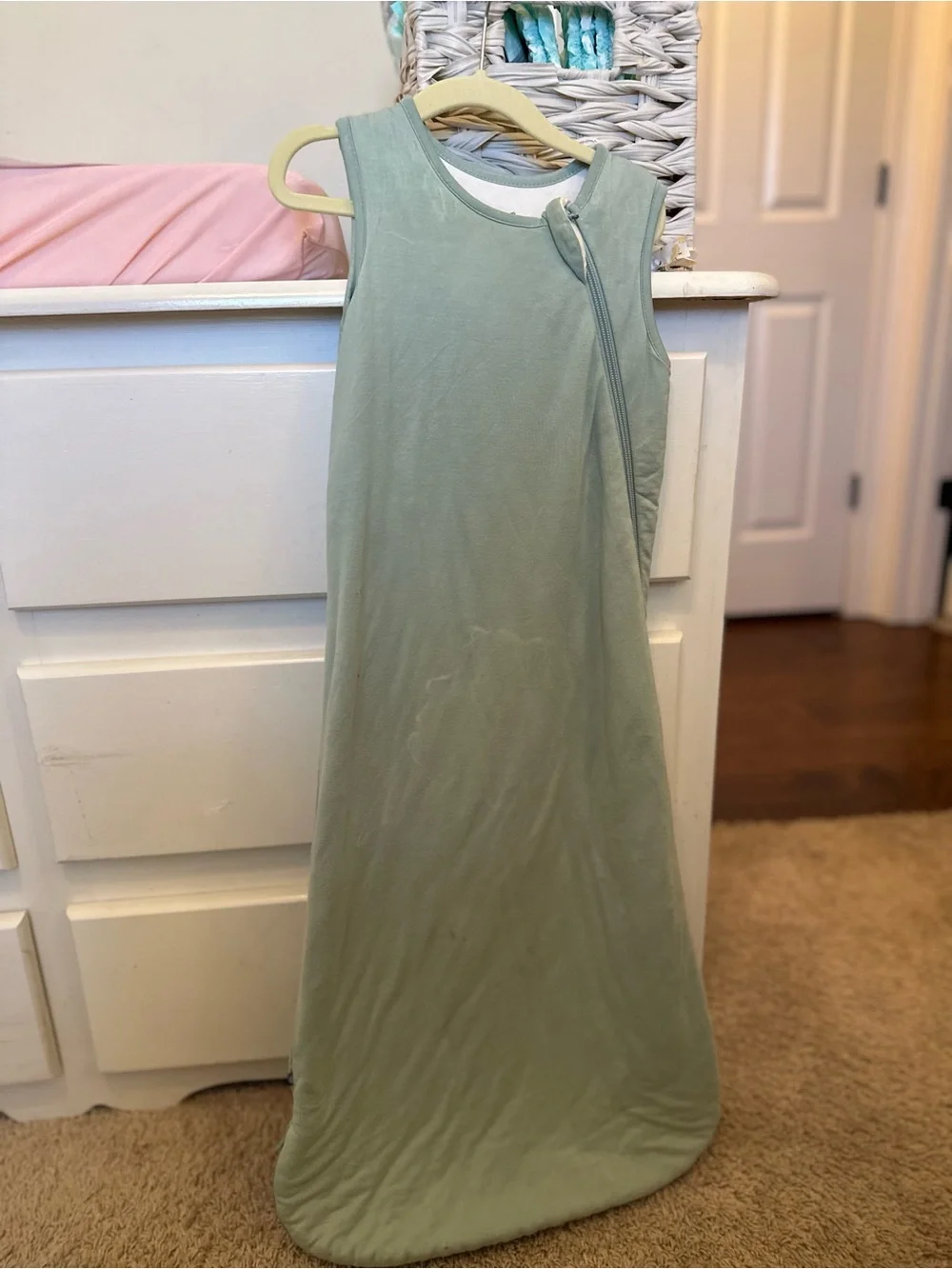 Kyte BABY Sleeveless Sleep Sack in Sage Green